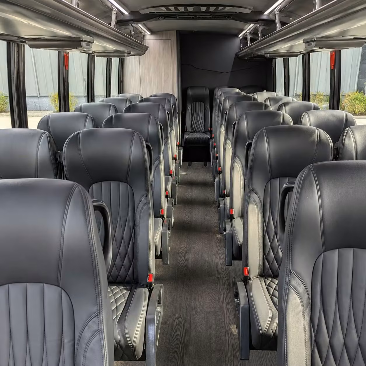 30 passenger minibus inside