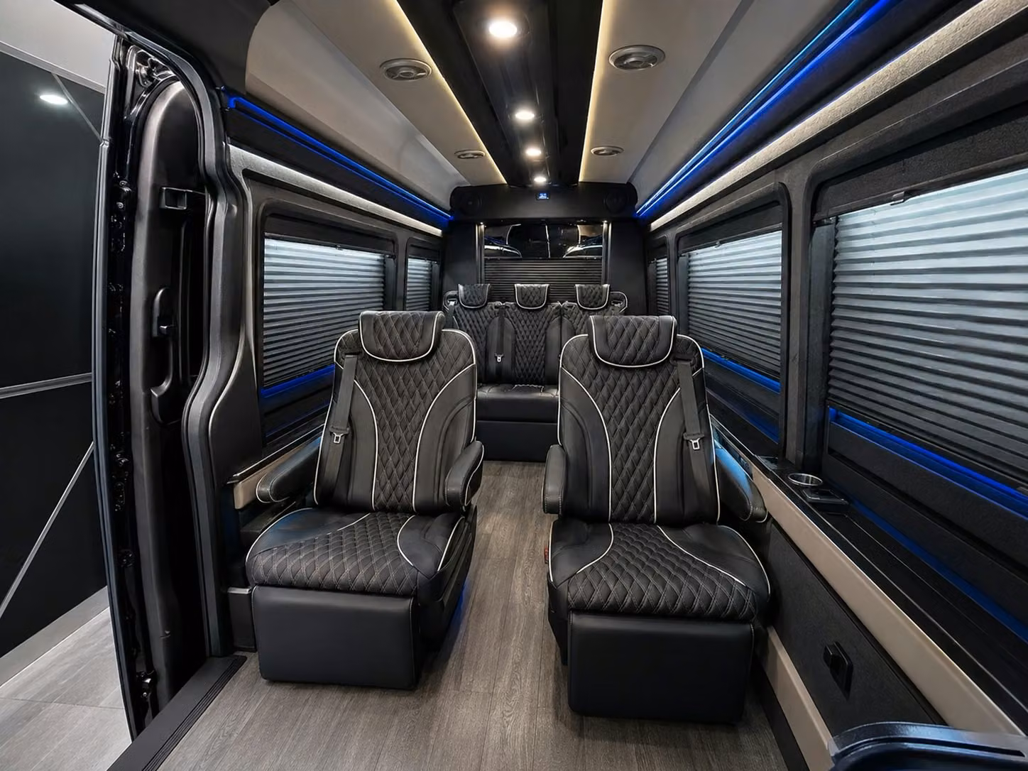 if your group flies together a private airport bus makes the most sense