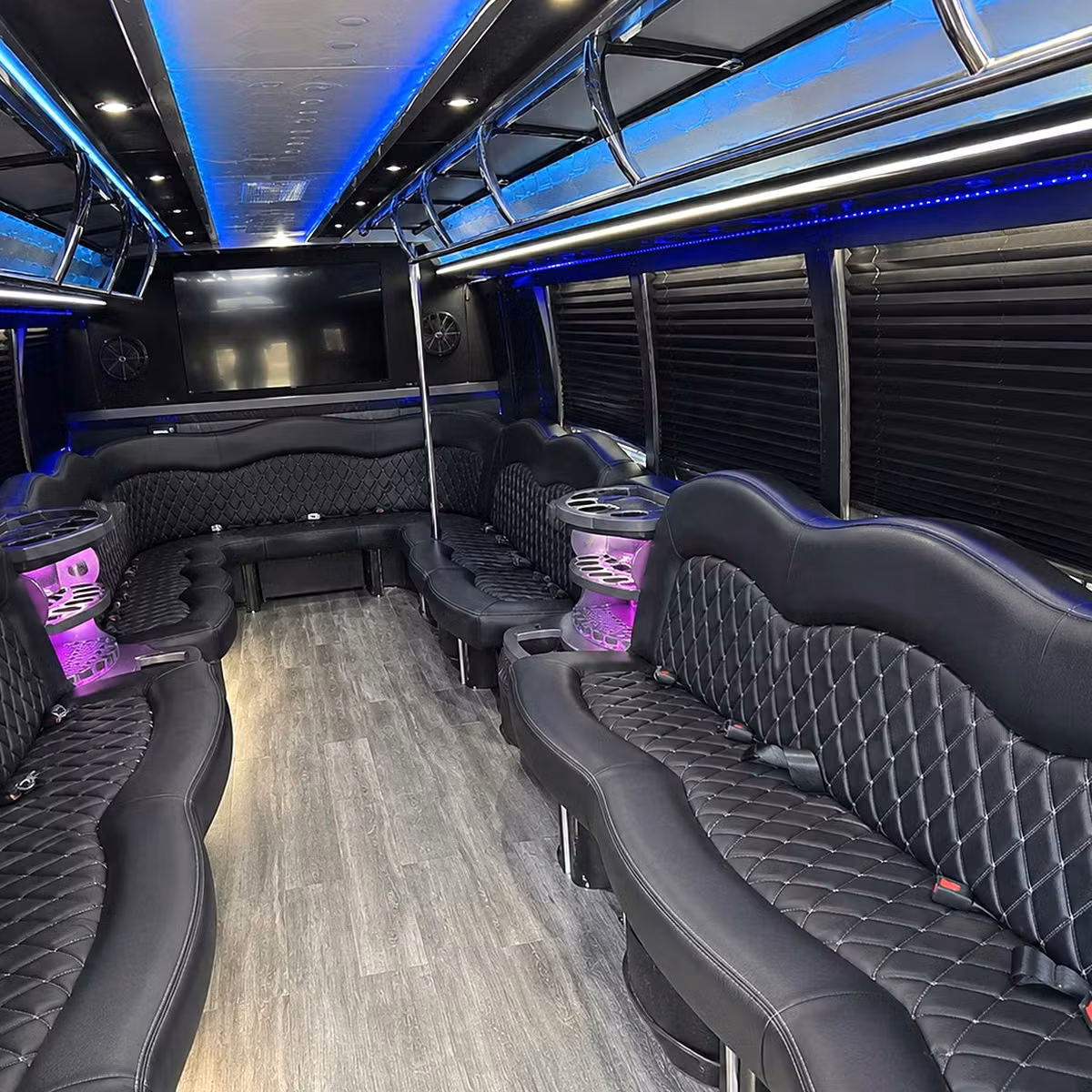party bus interior