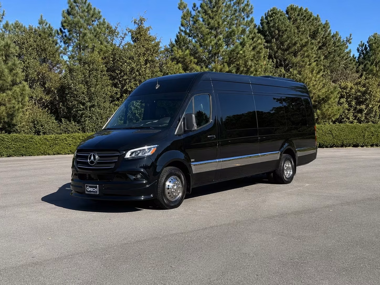sprinter van with driver